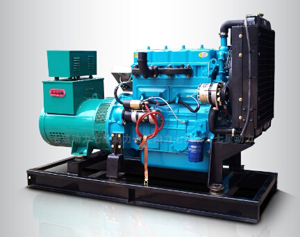 盈江上柴30kw大型柴油发二手电机组_COPY